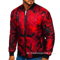 Camo Diamant Gesteppte Bomberjacke Großhandel Custom